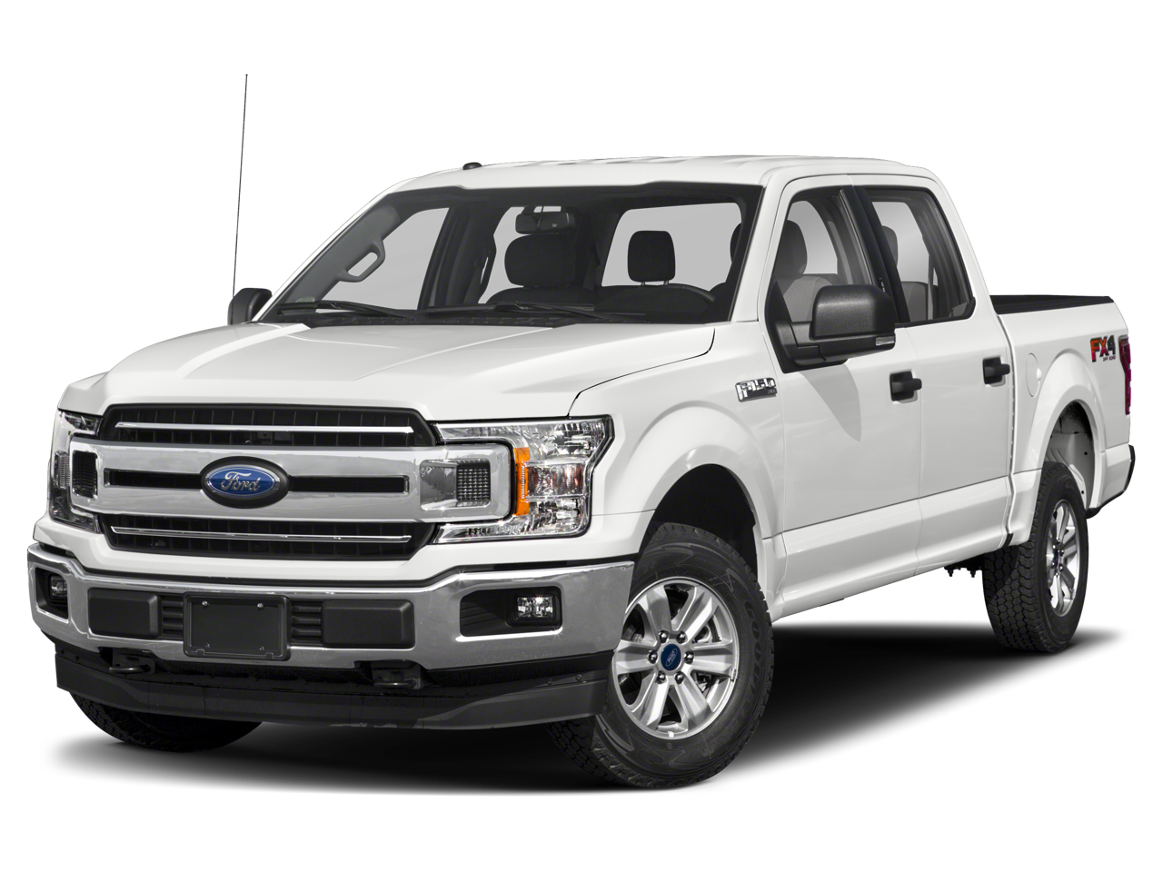 2019 Ford F-150 XLT in Blue — front three-quarter view
