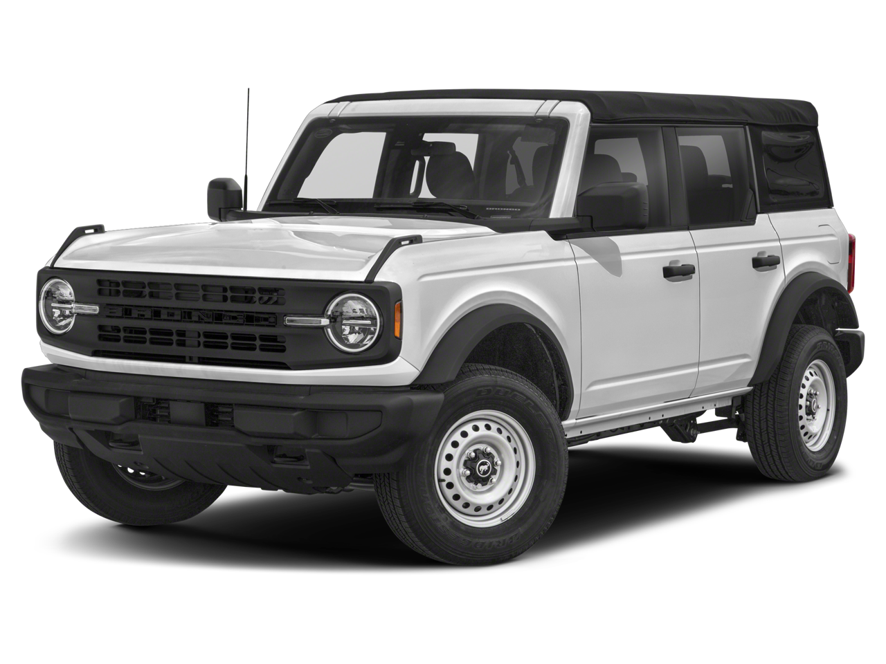2023 Ford Bronco Outer Banks in Carbonized Gray Metallic — front three-quarter view