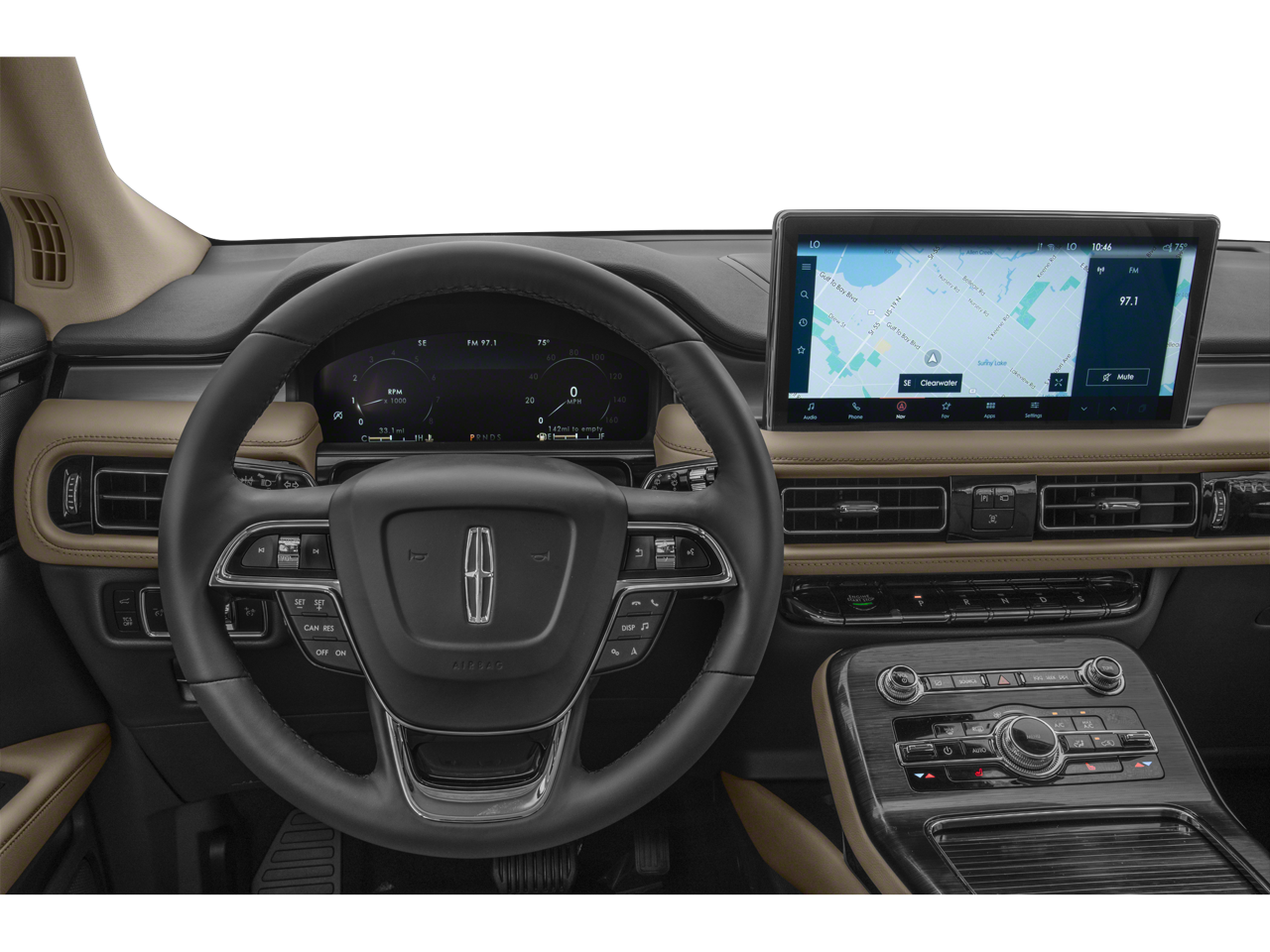 2023 Lincoln Nautilus — interior view