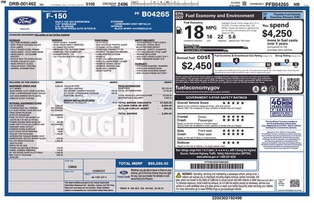 2023 Ford F-150 — detail view